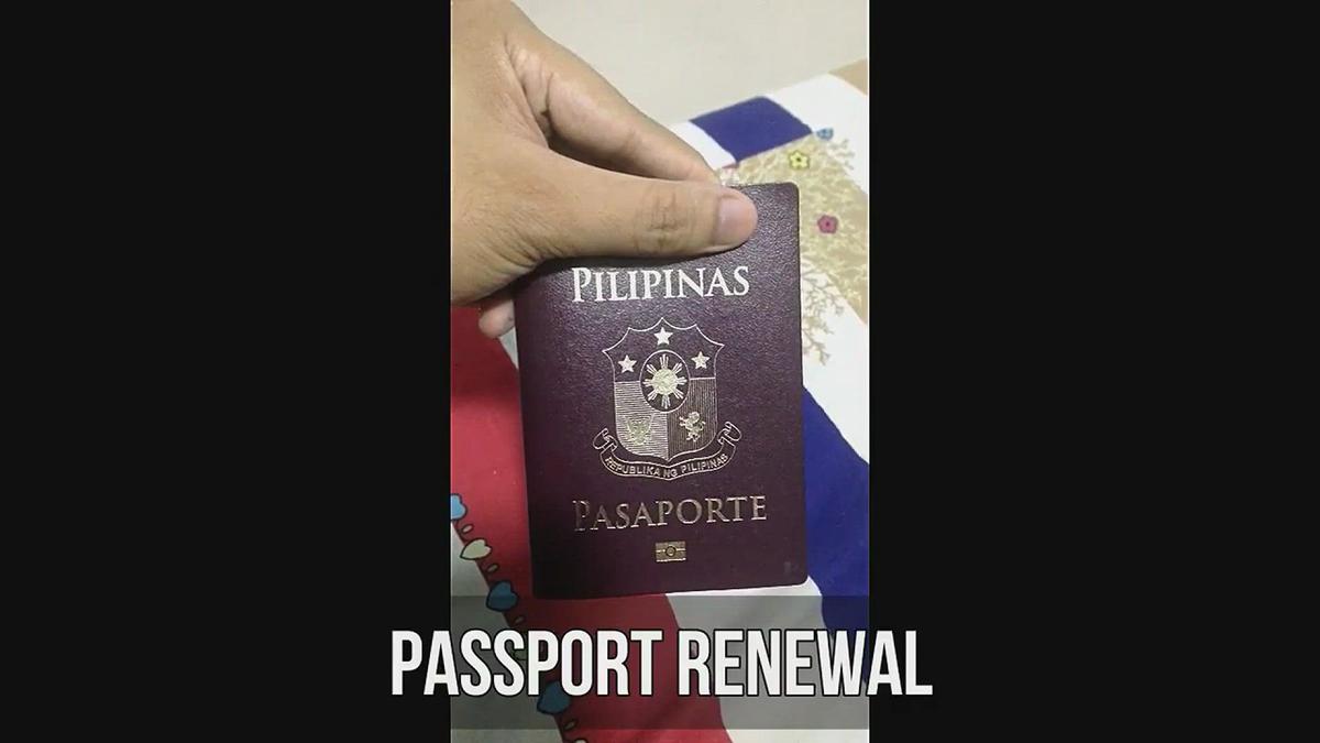 Philippine Passport Renewal Video Guide Step By Step Process Michaels Hut 2848