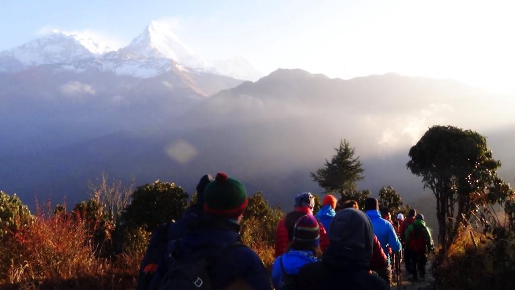 'Video thumbnail for Trekking to Annapurna For The Sunrise - Nepal Vlog'