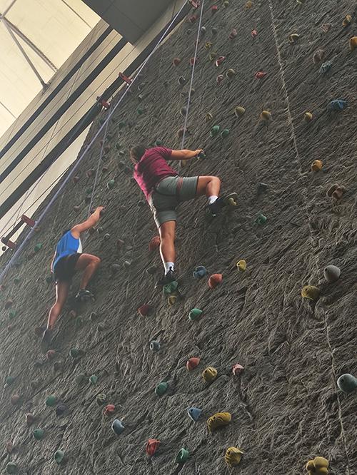 'Video thumbnail for The Upper Deck wall climbing'