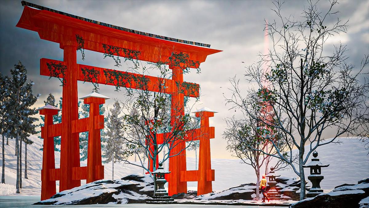 'Video thumbnail for Japanese Shrine Twinmotion 2022 | Ammar Khan'